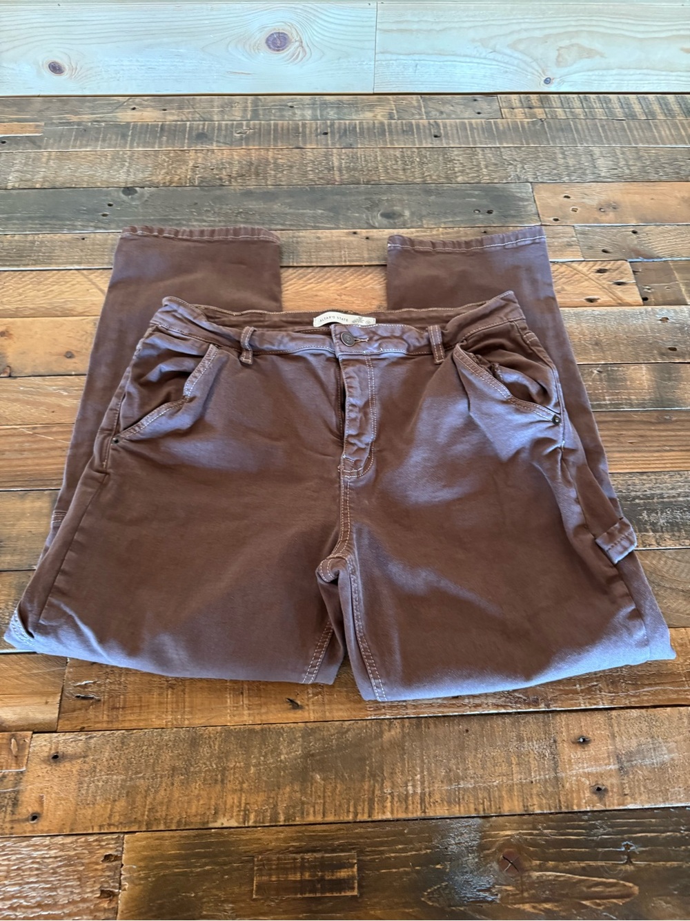 Altar'd State Women's Brown Cargo Jeans